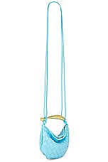 Bottega Veneta Mini Sardine Bag in Dip & Muse Brass, view 3, click to view large image.