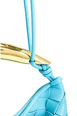 Bottega Veneta Mini Sardine Bag in Dip & Muse Brass, view 7, click to view large image.