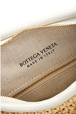Bottega Veneta Medium Gemelli Bag in Natural, Chalk, & Muse Brass, view 7, click to view large image.