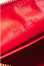 Bottega Veneta Mini Sunrise Shoulder Bag in Tulip & Gold, view 6, click to view large image.