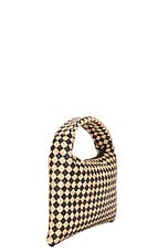Bottega Veneta Small Hop Bag in Fondant, Natural, & Muse Brass, view 4, click to view large image.