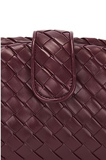 Bottega Veneta Lauren 1980 Teen Clutch With Chain in Barolo & Muse Brass, view 7, click to view large image.