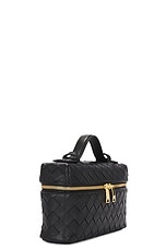 Bottega Veneta Bang Bang Vanity Case Bag in Black & Gold, view 5, click to view large image.