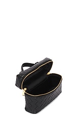 Bottega Veneta Bang Bang Vanity Case Bag in Black & Gold, view 6, click to view large image.