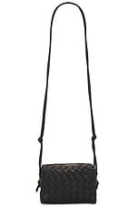 Bottega Veneta Mini Loop Bag in Black & Gold, view 1, click to view large image.