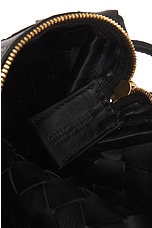 Bottega Veneta Mini Loop Bag in Black & Gold, view 6, click to view large image.