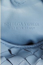 Bottega Veneta Mini Hop Bag in Ice & Muse Brass, view 7, click to view large image.