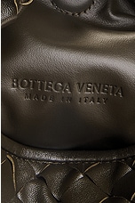 Bottega Veneta Mini Hop Bag in Kaki & Muse Brass, view 6, click to view large image.