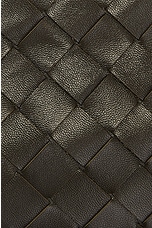 Bottega Veneta Mini Hop Bag in Kaki & Muse Brass, view 8, click to view large image.