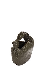 Bottega Veneta Small Jodie Bag in Kaki & Gold, view 5, click to view large image.