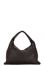 Bottega Veneta Small Hop Bag in Fondant & Muse Brass, view 1, click to view large image.