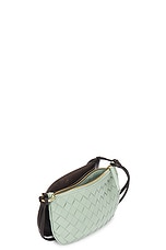 Bottega Veneta Gemelli Double Pouch in New Sauge, Fondant, & Muse Brass, view 5, click to view large image.