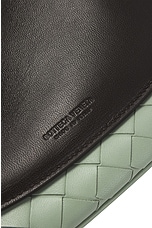 Bottega Veneta Gemelli Double Pouch in New Sauge, Fondant, & Muse Brass, view 6, click to view large image.