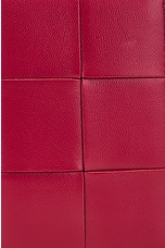 Bottega Veneta Cassette Card Case in Dark Red, view 6, click to view large image.