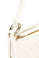 Bottega Veneta Gemelli Double Pouch in Sea Salt & Muse Brass, view 6, click to view large image.