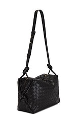 Bottega Veneta Medium Loop Shoulder Bag in Fondant & Muse Brass, view 4, click to view large image.