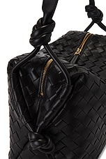 Bottega Veneta Medium Loop Shoulder Bag in Fondant & Muse Brass, view 6, click to view large image.