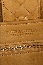 Bottega Veneta Medium Andiamo Bag in Dark Praline & Muse Brass, view 7, click to view large image.