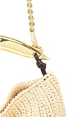 Bottega Veneta Small Sardine Bag in Natural, Fondant, & Muse Brass, view 7, click to view large image.