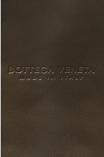 Bottega Veneta Lauren 1980 Teen Clutch in Kaki & Muse Brass, view 6, click to view large image.