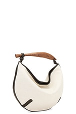 Bottega Veneta Small Sardine Bag in Natural, Kaki, & Ru, view 4, click to view large image.