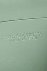 Bottega Veneta Concert Pouch in New Sauge & Gold, view 6, click to view large image.