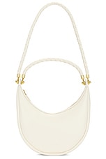 Bottega Veneta Hula Hoop Hobo Bag in Sea Salt & Muse Brass, view 1, click to view large image.