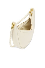 Bottega Veneta Hula Hoop Hobo Bag in Sea Salt & Muse Brass, view 5, click to view large image.