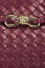 Bottega Veneta Large Andiamo Bag in Barolo & Muse Brass, view 7, click to view large image.