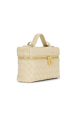 Bottega Veneta Bang Bang Vanity Case Bag in Light Butterscotch & Gold, view 5, click to view large image.