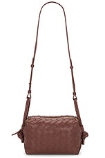 Bottega Veneta Loop Top Handle Bag in Sapele & Muse Brass | FWRD
