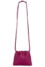 Bottega Veneta Small Intrecciato Dustbag in Cinnabar & Gold | FWRD