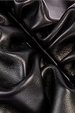 Bottega Veneta The Pouch Clutch in Black & Silver, view 7, click to view large image.