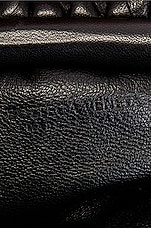 Bottega Veneta Mini Pouch Crossbody Bag in Black & Silver, view 7, click to view large image.