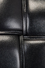 Bottega Veneta Padded Cassette Bag in Black & Gold, view 8, click to view large image.