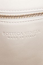 Bottega Veneta Padded Cassette Bag in Chalk & Gold, view 7, click to view large image.