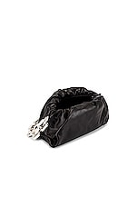 Bottega Veneta The Chain Pouch Bag in Black & Silver, view 5, click to view large image.