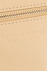 Bottega Veneta Padded Cassette Crossbody Bag in Porridge & Gold, view 7, click to view large image.