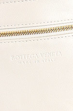 Bottega Veneta Chain Cassette Bag in Chalk & Gold, view 7, click to view large image.