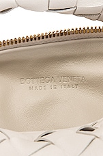 Bottega Veneta Mini Jodie Bag in Chalk & Gold, view 6, click to view large image.