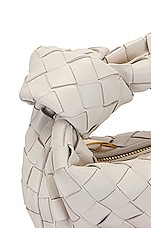 Bottega Veneta Mini Jodie Bag in Chalk & Gold, view 7, click to view large image.