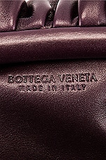 Bottega Veneta The Mini Pouch Crossbody Bag in Grape & Gold, view 7, click to view large image.