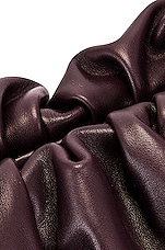 Bottega Veneta The Pouch Clutch in Grape & Gold, view 7, click to view large image.