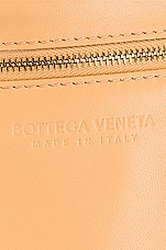 Bottega Veneta Small Padded Cassette Bag in Almond & Gold, view 7, click to view large image.