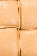 Bottega Veneta Small Padded Cassette Bag in Almond & Gold, view 8, click to view large image.