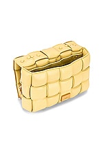 Bottega Veneta Chain Cassette Bag in Butter & Gold, view 5, click to view large image.