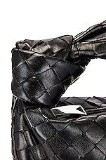 Bottega Veneta Mini Jodie Bag in Black & Silver, view 7, click to view large image.