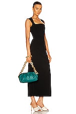 Bottega Veneta The Pouch Chain Bag in Mallard & Gold, view 2, click to view large image.