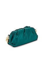 Bottega Veneta The Pouch Chain Bag in Mallard & Gold, view 4, click to view large image.