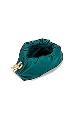 Bottega Veneta The Pouch Chain Bag in Mallard & Gold, view 5, click to view large image.